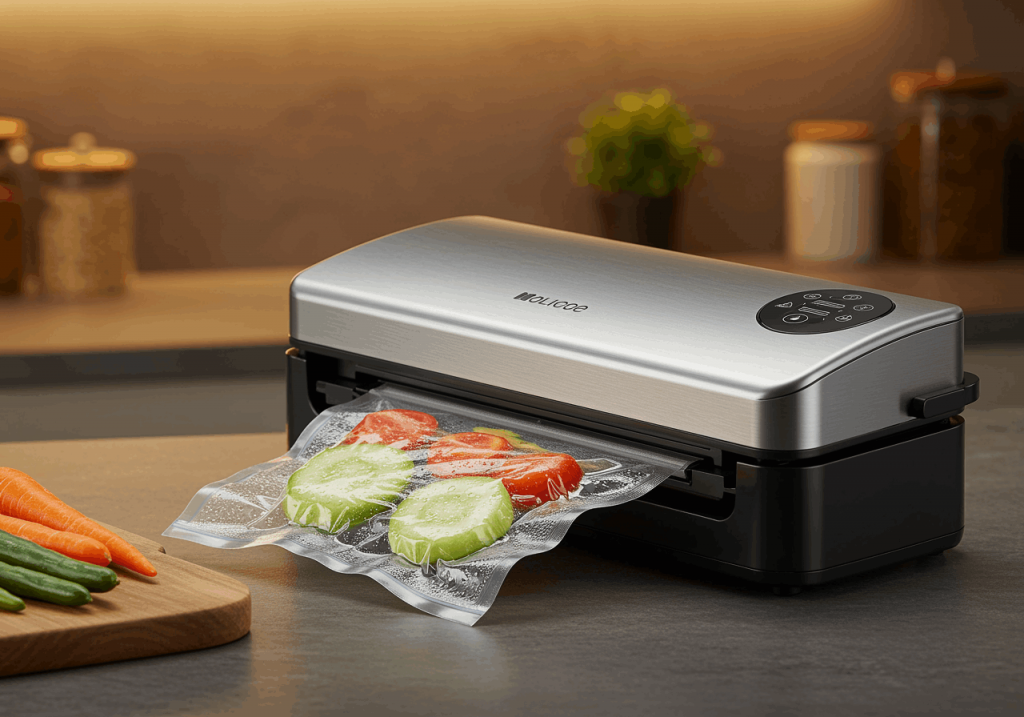 מכשיר ואקום למזון תעשייתי מסוג Chamber Machine אורז מוצרי בשר